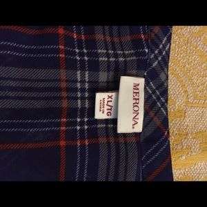 Sheer Plaid Merona Shirt